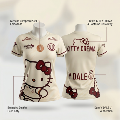CAMISETA HELLO KITTY UNIVERSITARIO