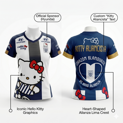 CAMISETA HELLO KITTY ALIANZA LIMA